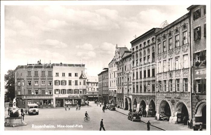 Rosenheim Bayern Max Josef Platz Denkmal
