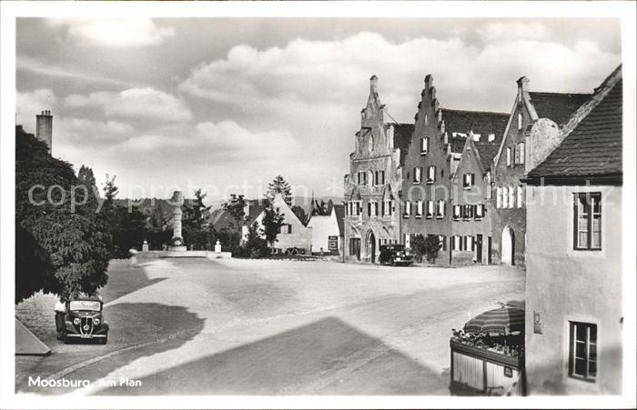 Moosburg Isar Am Plan Giebelhaeuser