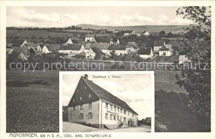Muenchingen Wutach Gesamtansicht Gasthaus zum Kranz