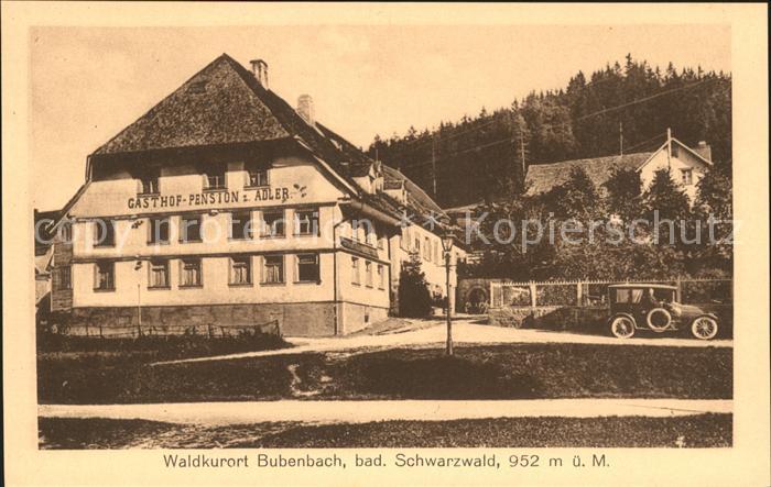 Bubenbach Gasthof Pension zum Adler Waldkurort Schwarzwald