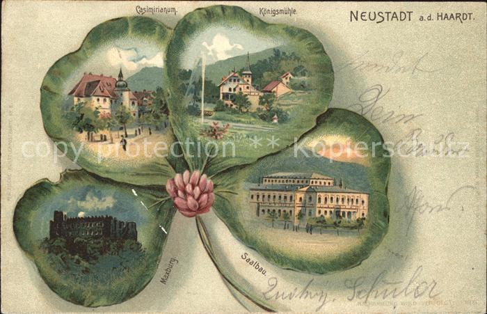 Neustadt Haardt Casimirianum Kurhaus Koenigsmuehle Schoental Maxburg Saalbau Kle