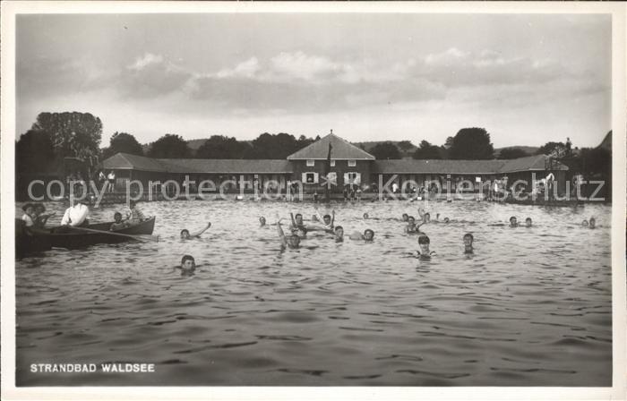 Bad Waldsee Strandbad Stadtsee
