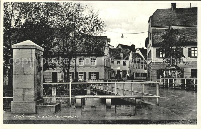 Pfaffenhofen Ilm Neue Ilmbruecke