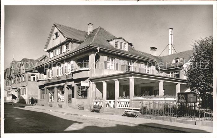 Koenigsfeld Schwarzwald Kaffee Sapel Hoehenluftkurort