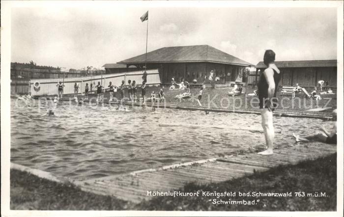 Koenigsfeld Schwarzwald Schwimmbad Hoehenluftkurort