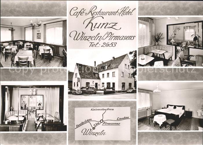 Winzeln Pirmasens Cafe Restaurant Hotel Kunz Bromsilber