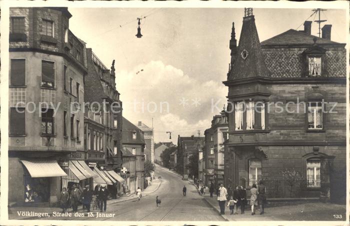 Voelklingen Strasse des 13. Januar