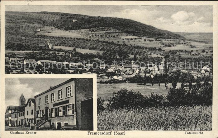 Fremersdorf Totalansicht Gasthaus Zenner