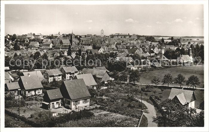 Pfullendorf Blick ueber die Stadt