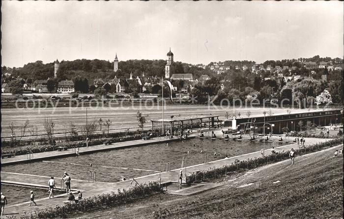 Biberach Riss Staedtisches Freibad Schwimmbad