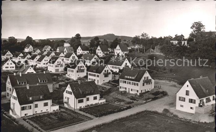 Riedlingen Donau Teilansicht mit Blick zum Bussen Wallfahrtsort
