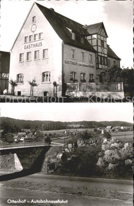 Ottenhof Plech Gasthof Kranz Autobahnausfahrt Fraenkische Schweiz
