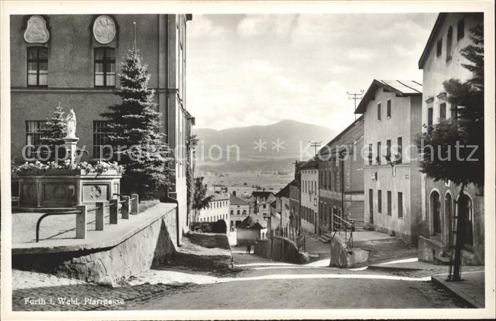Furth Wald Pfarrgasse Brunnen