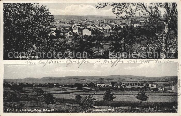 Nennig Panorama Totalansicht Wies