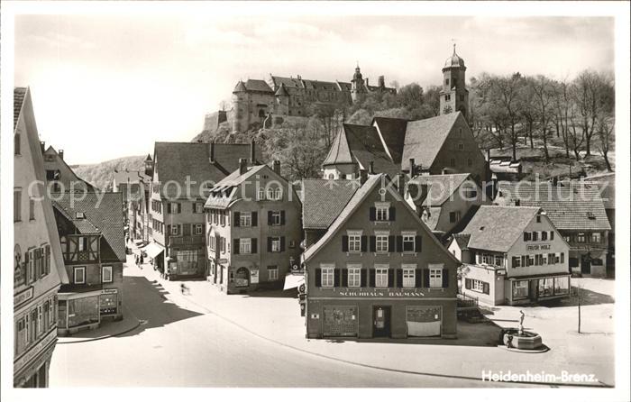 Heidenheim Brenz Hauptstrasse Kirche Schloss