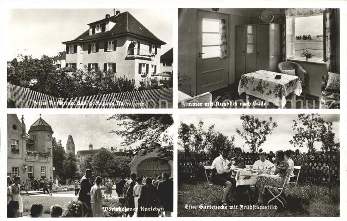 Bad Woerishofen Wohnheim Haus Antonia Zimmer Garten Kurleben