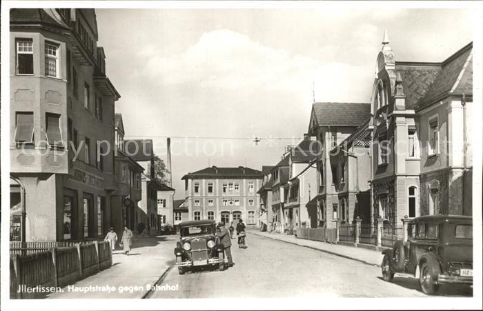 Illertissen Hauptstrasse gegen Bahnhof