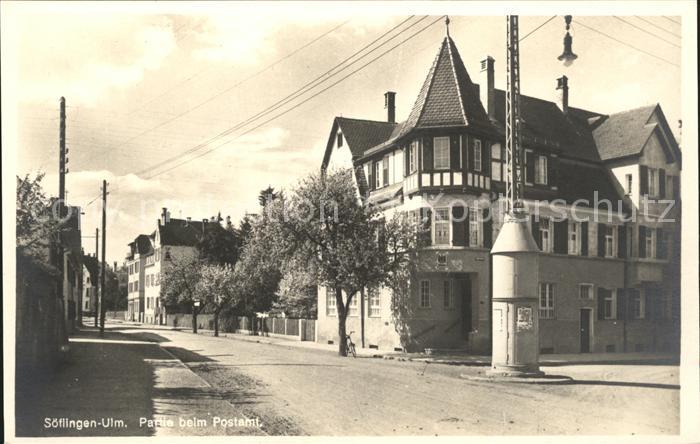 Soeflingen ULM Donau BW Partie beim Postamt Erker