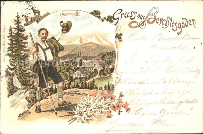 BERCHTESGADEN Bayern Wandersmann