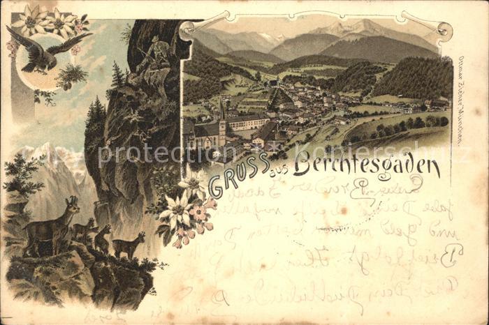 BERCHTESGADEN Bayern Panorama Gemsen Adler