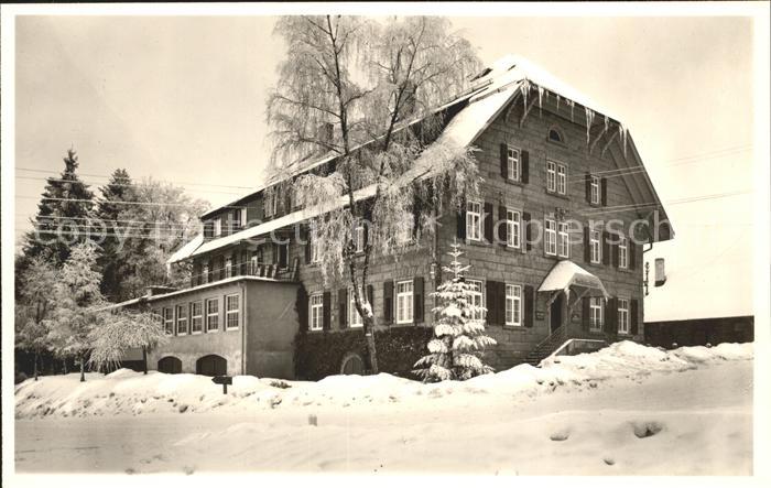 Rothaus Grafenhausen Hotel Kurhaus Luftkurort Wintersportplatz