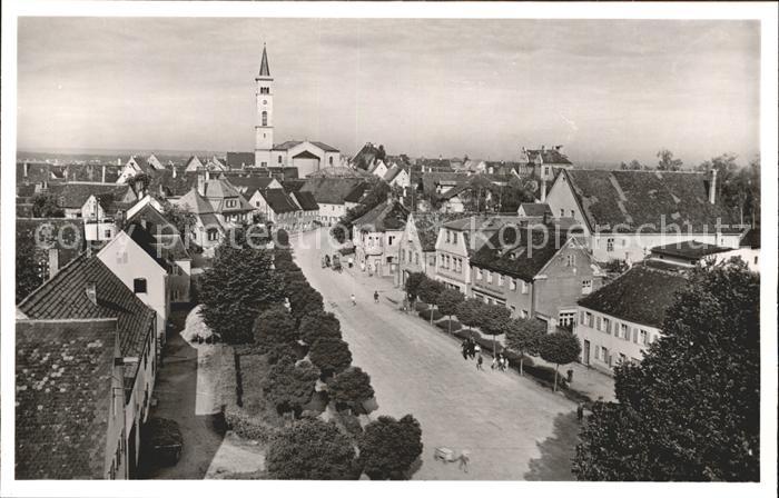 Friedberg Bayern Blick von Osten Kirche