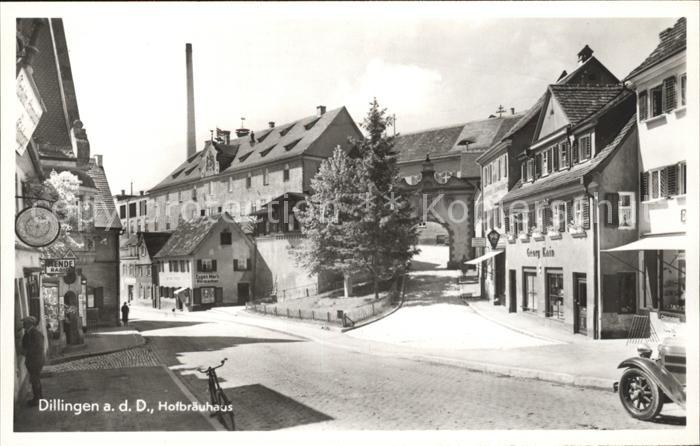 Dillingen Donau Hofbraeuhaus Torbogen