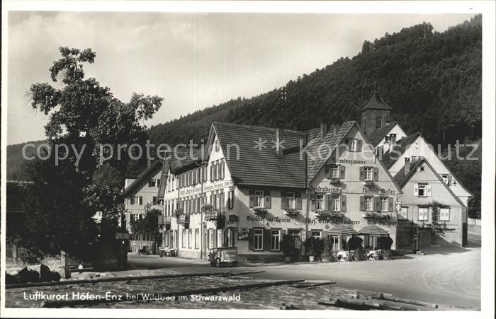 Hoefen Enz Hotel Pension zur Sonne Luftkurort Schwarzwald
