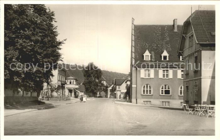 Immendingen Hauptstrasse mit Post
