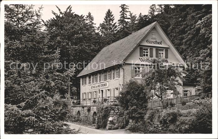 Wolfsbrunnen Seebach Gasthof Pension