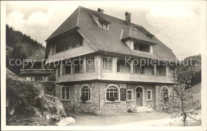 Todtmoos Schwarzwald BW Dependance vom Schwarzwaldhaus Hotel Pension