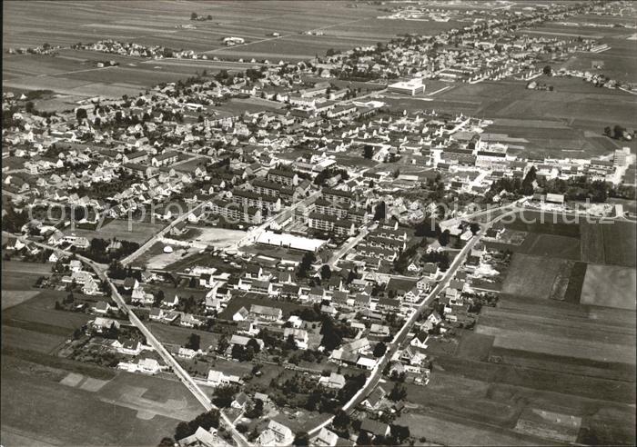 Koenigsbrunn Augsburg von Sueden Fliegeraufnahme