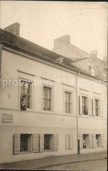 BERLIN  CITY Wohnhaus August Gruhn Schuhmacher