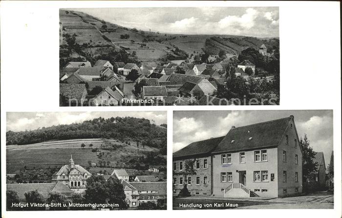 Finkenbach-Gersweiler Totalansicht Hofgut Viktoria Stift Muettererholungsheim Ha