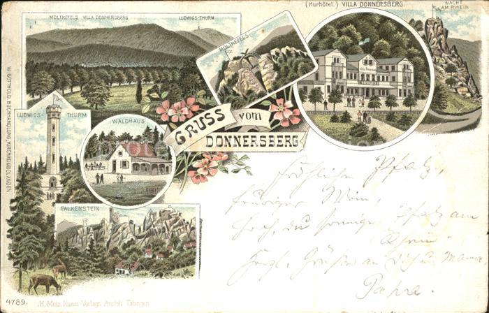 Dannenfels rund um den Donnersberg Villa Fels Turm Waldhaus