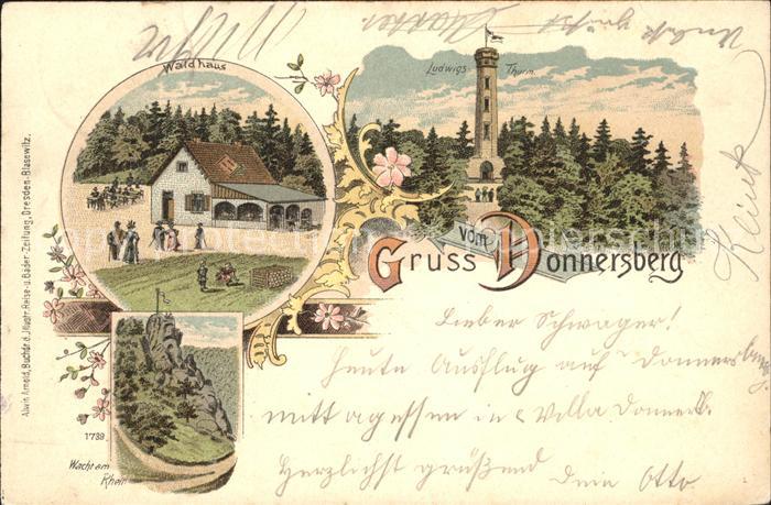 Dannenfels Waldhaus Ludwigsturm Wacht am Rhein