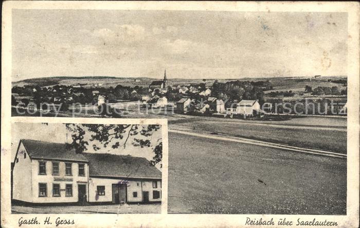Reisbach Saar Gesamtansicht Gasthaus Gross