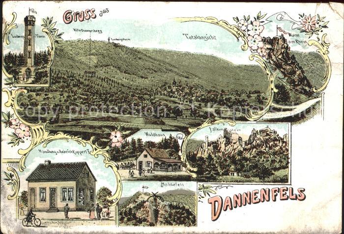 Dannenfels Ludwigsturm Villa Donnersberg Warth am Rhein Falkenstein Waldhaus Mol