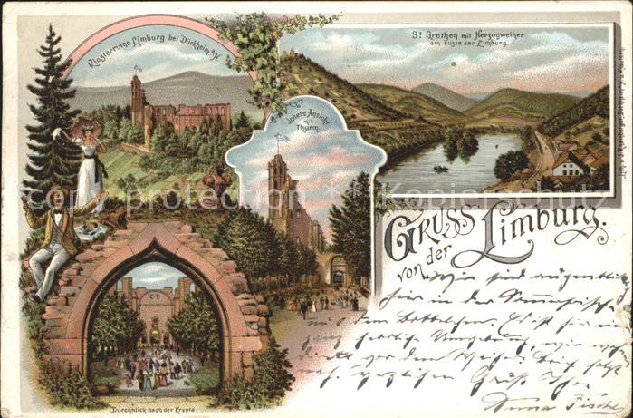 Bad Duerkheim Klosterruine Limburg Turm Krypta St Grethen Herzogweiher
