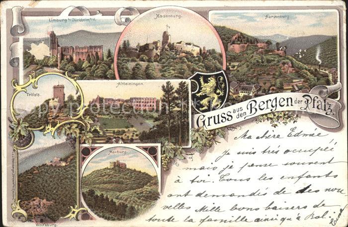 Bad Duerkheim Klosterruine Limburg Madenburg Hardenburg Trifels Altleiningen Max