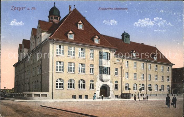 Speyer Rhein Zeppelinschulhaus