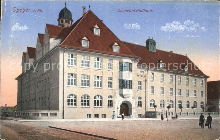 Speyer Rhein Zeppelinschulhaus