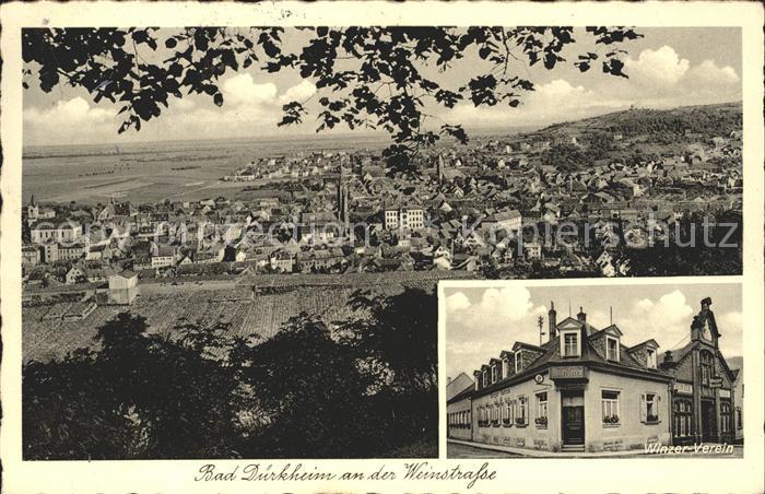 Bad Duerkheim Panorama Winzer Verein Deutsche Weinstrasse