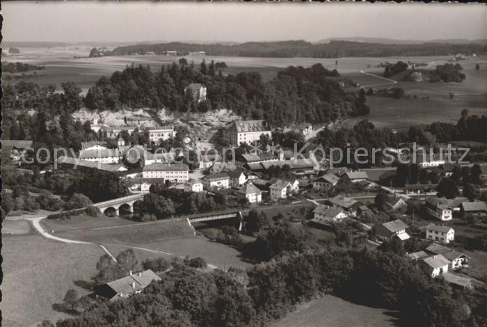 Stein Traun Fliegeraufnahme