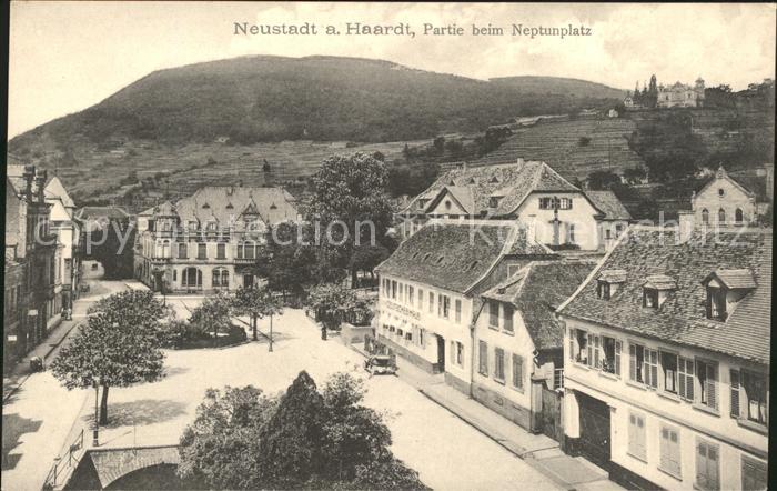 Neustadt Haardt Partie beim Neptunplatz