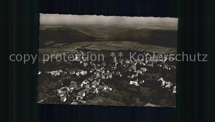 Bierlingen Fliegeraufnahme Original Straehle Bild Nr 8-1329