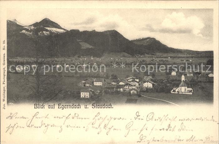 Staudach Oberbayern Panorama