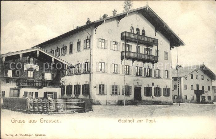Grassau Chiemgau Gasthof zur Post