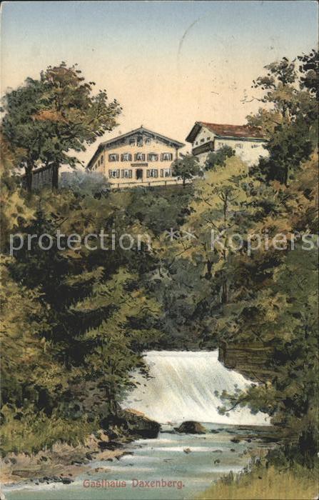 Daxenberg Gasthaus Wasserfall