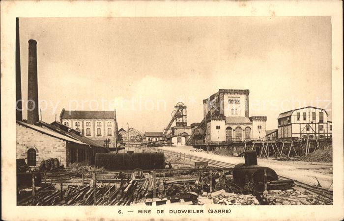 Dudweiler Mine Grube Steinkohle Bergwerk